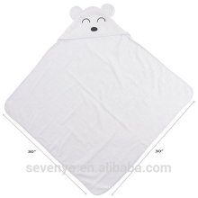Juego de toallas de baño antibacteriano e hipoalergénico con capucha para recién nacidos y niños pequeños fabricado con Extra Soft 100% orgánico